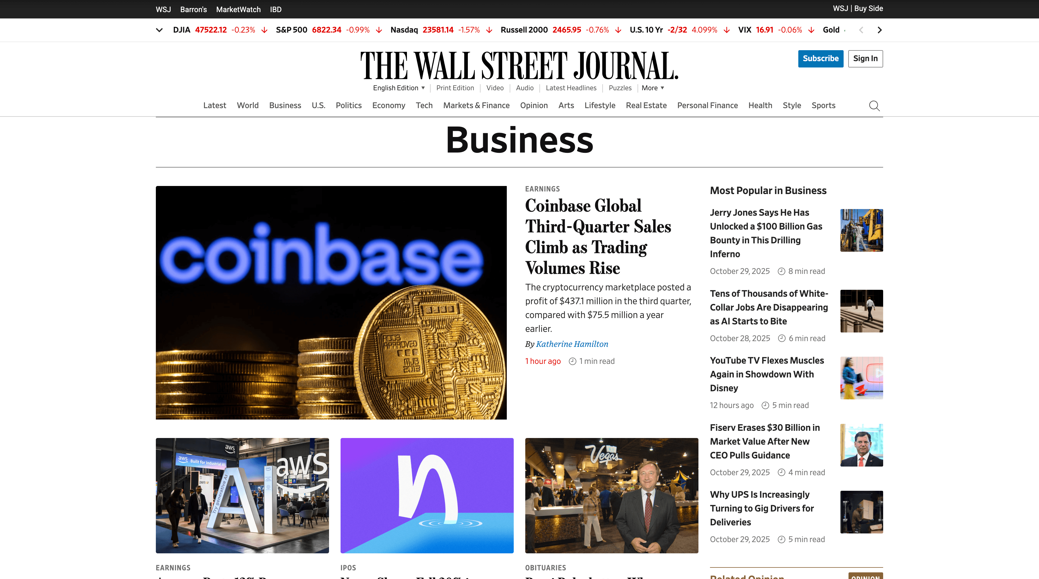 Wall Street Journal preview